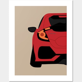 Honda illustration Posters and Art